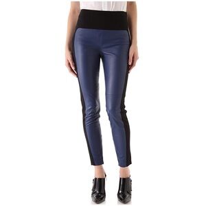 ROBERT Rodriguez Skinny Leather Moto Pants